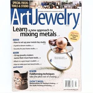 Art Jewelry Magazine – July 2012 – Tools & Studio Special Focus